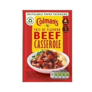 Colman's Beef Casserole Recipe Mix perfect with creamy mashed potato quick to prepare casserole mix 40 g