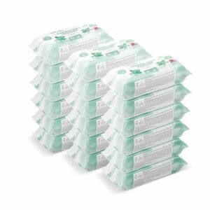 Amazon Brand - Mama Bear Fresh Lightly Fragranced Baby Wipes, 1008 Count (18 Packs of 56), Packaging May Vary