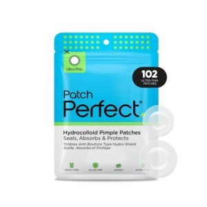 Patch Perfect Spot Patches (102 Count), Vegan & Cruelty-Free Spot Stickers (2 Sizes)
