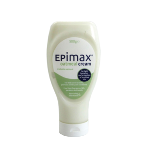 2 x Epimax Oatmeal Cream 500g for Eczema/Psoriasis